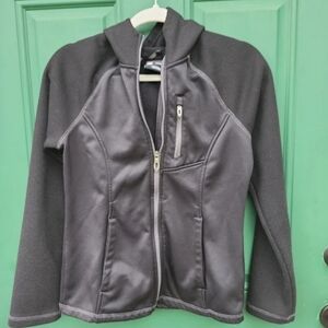 Womens Spyder Hooded Zip Up Jacket